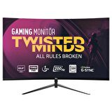 Twısted Mınds 23.8" Tm24Rfa-2 Fhd 200Hz 1Ms Hdmı Dp Kavisli Adaptıve Sync Çerçevesiz Gamıng Monitör
