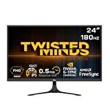 TWISTED MINDS 23,8" TM24FHD180IPS FHD 180HZ 0,5MS HDMI DP HDR10 FAST IPS ÇERÇEVESİZ GAMING MONİTÖR