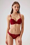 Pierre Cardin Kadın Balenli Destekli Push Up Sütyen Takımı