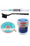 SolderPaste Krem Lehim KİMEİ 183°c UYUMLU Noclean Sn63pb37 42g Lehim Toplama Cp-3515 Emme Teli 3,5mm