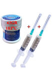 Soldering Wıre 63 Sn-37 Pb Kimei Sıvı Lehim 42 Gr. Flux Lehim Toplama Seti 2in1