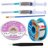 Lehim Teli Mechanic 63sn/37pb UYUMLU Flux %1-3 40gr 03mm CP2015 SE1 DÜZ 6İN1 ARADA