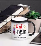 Hemşire Kupa Bardağı Sihirli (Beyaz)
