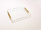 Agbtrend GOLD TRAY -S- Dekorasyon ve Sunum Tepsisi