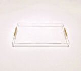 Agbtrend GOLD TRAY -L- Dekorasyon ve Sunum Tepsisi