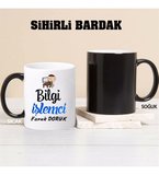Bilgi İşlemci Kupa Bardağı Sihirli (Beyaz)