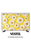 Technozi Vestel Uyumlu 40" inç 140 Ekran Tv Koruyucu Kırılmaz Paneli