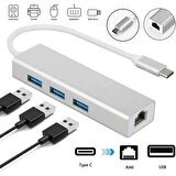 Daytona FC05 4ın1 USB 3.0 To RJ45 Ethernet Lan Dönüştürücü Çevirici Adaptör