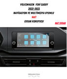 Volkswagen Yeni Caddy 2022-2023 Navigasyon Ve Multimedya Uyumlu Mat Ekran Koruyucu