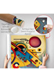 Kandinsky Duvar Örtüsü Minimal Soyut Duvar Örtüsü-7826
