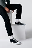 Nova Socks Erkek 4'lü Bambu Lastiksiz Sıkmayan Diyabetik Bilek Çorap/BEYAZ