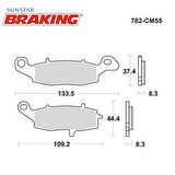 SİNTERLİ SOL ÖN FREN BALATASI / SUZUKI / SV 650 / 650cc / ÖN SAĞ  / 1999-2000-2001-2002-2003-2004-2005-2006-2007-2008-2009-2010-2016-2017-2018