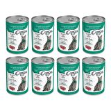 Cango Yetişkin Konserve Kedi Maması Ciğerli 415 Gr X 8 Adet