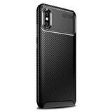 Gpack Xiaomi Mi Max 3 Kılıf Negro Karbon Dizayn Silikon