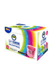 Puti Çift Bölmeli Mini Kalemtıraş-4 Pastel Renk 4 Adet