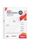 Noki HD Poşet Dosya 100'lü 50 Yaprak Kapasiteli