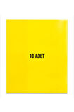 Noki Hazır Yapışkanlı Kitap Kabı 10 Adet
