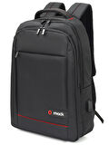 Mack OFFİCE Usb Şarj Girişli Akıllı Notebook Sırt Çantası 15.6"