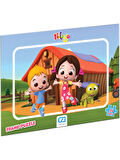 C&A Games Niloya Lisanslı 35 Parça Frame Puzzle