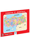 C&A Games Türkiye Haritası Lisanslı 35 Parça Frame Puzzle