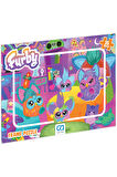 C&A Games Furby Lisanslı 35 Parça Frame Puzzle