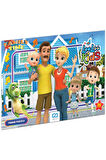 C&A Games LooLoo Kids-2 Lisanslı 35 Parça Frame Puzzle