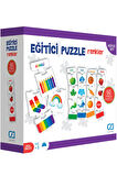 C&A Games Eğitici Puzzle Renkler 36 Parça