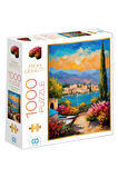 C&A Games Çiçekli Veranda 1000 Parça Puzzle