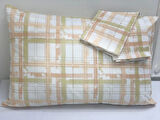 NİVEMESHOME SOMON EKOSE DESEN 2 Lİ YASTIK KILIFI KAPAKLI 50X70