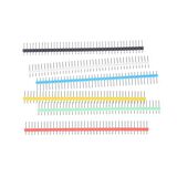 40 Pin 2.54 mm Aralıklı Renkli Header