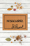Welcome, Kedi, Hoşgeldiniz, Dış Kapı Dayanıklı Paspas, Ev Eşyası PASPAS, çeyiz eşyası 