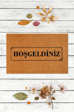 Hoşgeldiniz Yazısı, welcome, Kapı Önü Paspası, Dış Kapı Dayanıklı Paspas, Dekoratif çeyiz eşyası