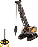 Uzaktan Kumandalı 40 MHz Tam Fonksiyonlu Rc İş Araçı Kule Vinç Led Işıklı ve Hareketli