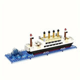 Titanic 3D BULDING BLOCKS 350 Parça 6+ YAŞ Puzzle Tekne Gemi Hediye