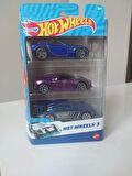 Hot Wheels 3'lü Araba Seti  K5904