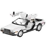 3D Metal Puzzle Bulmaca Geleceğe Dönüş Delorean Zaman Makinesi Araba Modeli Yapı Seti
