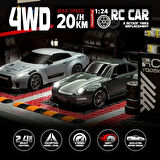 Porsche 911 1:24 Drift 4X4 Şarjlı RC Uzaktan Kumandalı 20 Km/s Hızında Hediyelik Oyuncak