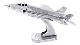 ABD F35 SAVAŞ UÇAĞI 3D Metal Maket Bulmaca Puzzle modeli kitleri DIY 14+ Yaş 13+ parça