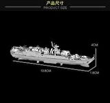 TYPE 056 CORVETTE 3D Metal Maket Bulmaca Puzzle modeli kitleri DIY 14+ Yaş 76+ parça