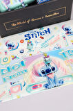 DEKOMUS İLE ÖZEL KUTULU GIFT BOX LİSANSLI STITCH MATARA,BESLENME KABI VE KIRTASİYE SETİ