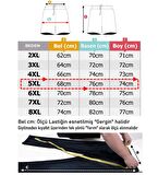 Erkek Büyük Beden Penye Kapri İndigo