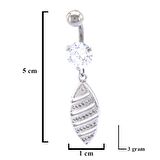 FerizZ 316L Çelik Zirkon Taşlı Piercing PRC-132