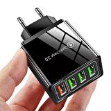 Zuidid 3.0 USB 48 Watt Hızlı Şarj Aleti Beyaz