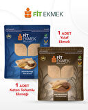 fit Keten Tohumlu Lavaş Ekmeği 300gr ve Yulaf Lavaş Ekmeği 300gr