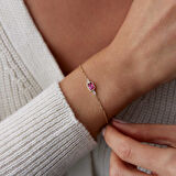 Kırmızı Taşli Bileklik