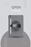 Qpen iPad 10.2 inç (8.nesil)  Uyumlu Hand Strap Tablet Kılıfı 