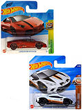 2 Araç Hot Wheels Set - Lamborghini Huracan Sterrato & Lamborghini Reventon (1/64)