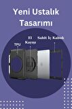 Qpen iPad 10.2 inç (8.nesil)  Uyumlu Hand Strap Tablet Kılıfı 