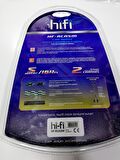 Hifi RCA Profesyonel Araç Oto Amfi Ses Sistemi Kablosu - 5 Metre
