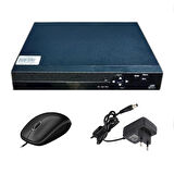 Qromax 10 Kamerali Set - Hareket Algilayan Gece Görüşlü 36 Ir Led 5mp Sony Lensli 1080p Full Hd Metal Kasa Güvenlik Kamerasi Seti 5236